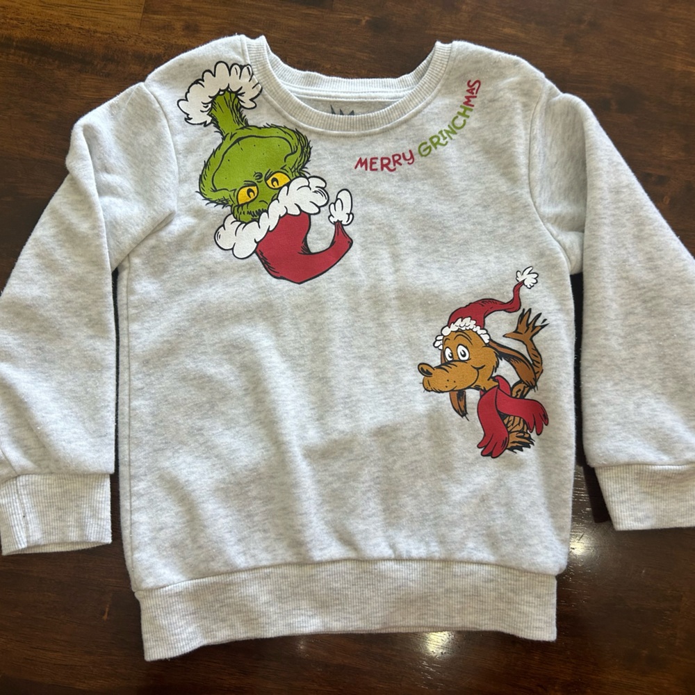 COPY - 4T Dr. Seuss Gray Sweatshirt